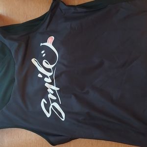 Women's sleeveless hoodie with face mask